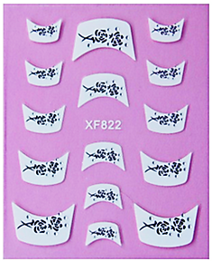 Наклейки для ногтей XF822