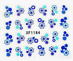 Наклейки для ногтей XF 1184