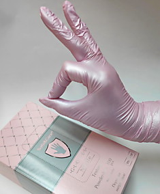 Перчатки Розовый перламутр