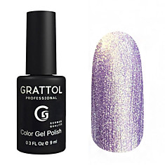 Grattol Color Gel Polish Lilac Golden Pearl GTC157