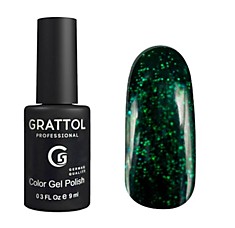 Гель-лак Grattol GTEM02 Emerald 02, 9мл