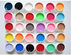 Набор из ярких цветных гелей марки Ezeflow
