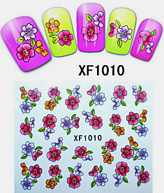Наклейки для ногтей XF1010