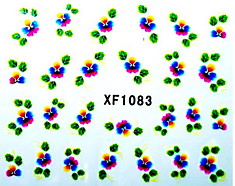 Наклейки для ногтей XF1083