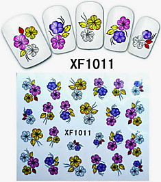 Наклейки для ногтей XF1011