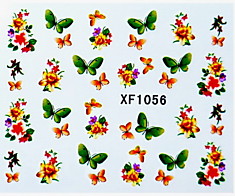 Наклейки для ногтей XF1056